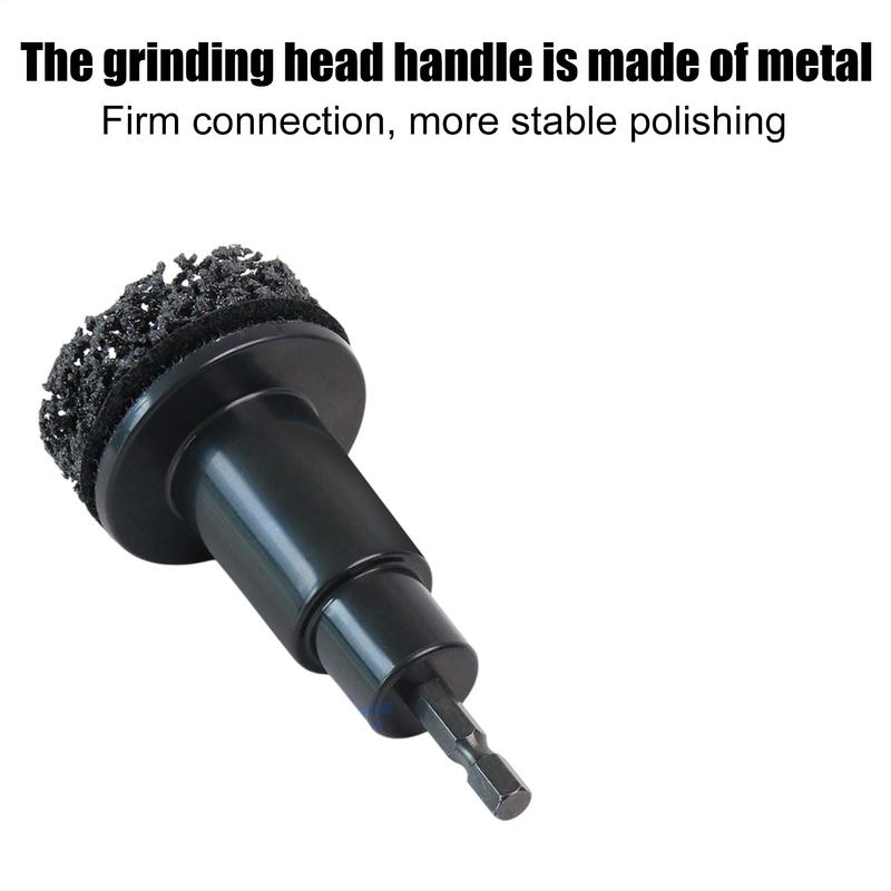 Wheel Stud Cleaner Wheel Hub Cleaning Tool Portable Rust Remover Cleaner Kit Polishing Maintenance Automotive Tool For 1/2