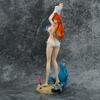 ONE PIECE GK Sexy Figure 18+ Adult Swimsuit Nami Figurine 34.5cm Big Size Waves Bikini Anime Girl Figuring