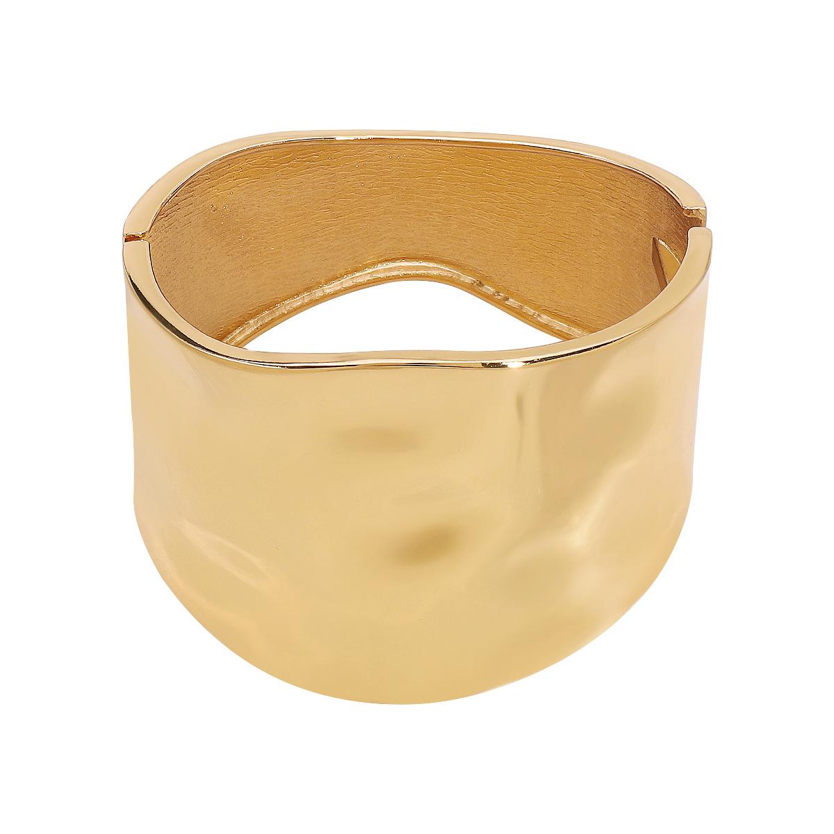 

DIEZI Хип-хоп Простые Неправильные Геометрические Браслеты-манжеты Мода Золотой Серебристый Цвет Весенний Браслет-манжета Для Женщин Мужчин Ювелирные Изделия