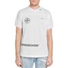 Off-White Print Crew Neck Short Sleeve T Shirt Men White OMAA022R191010150228