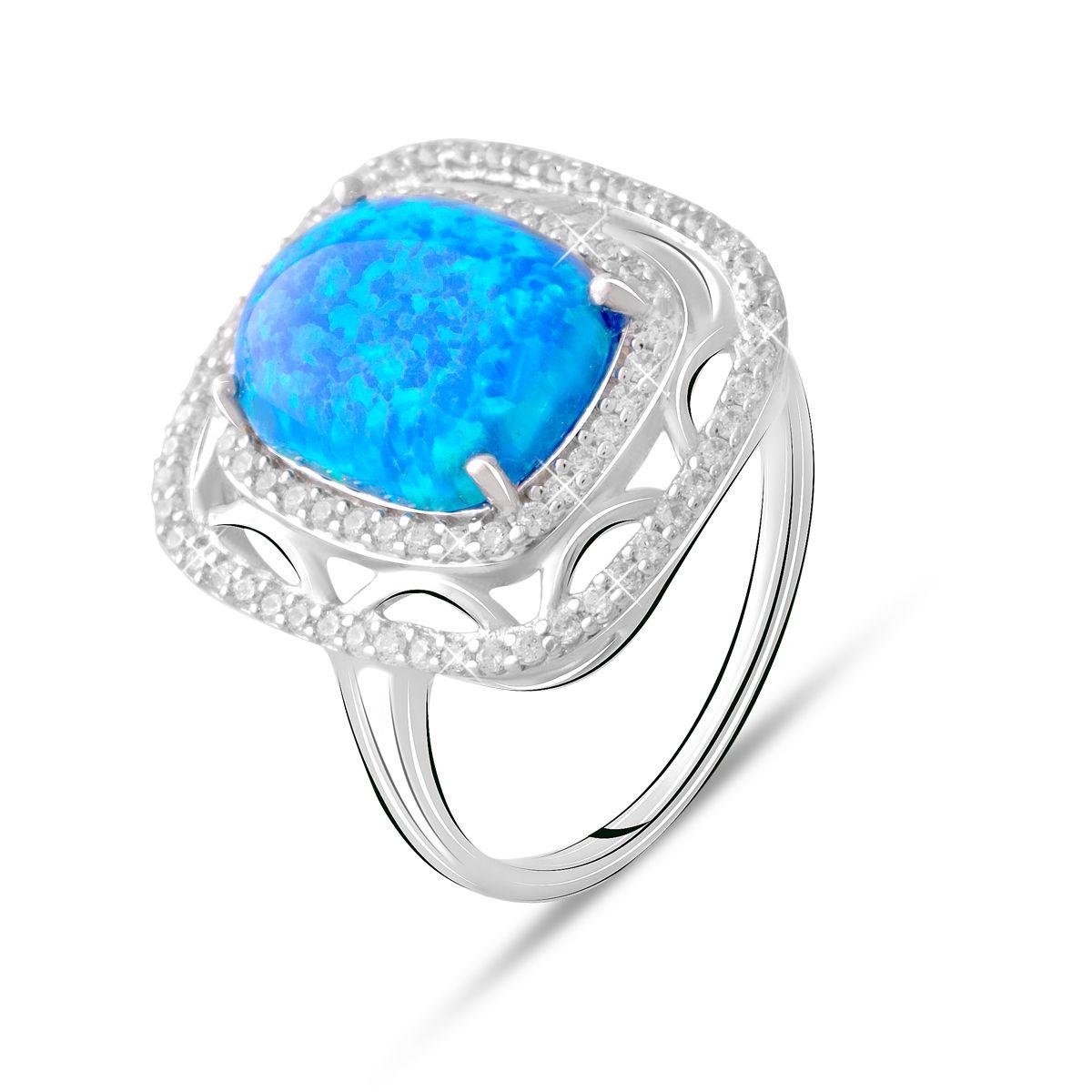 

Срібна каблучка з опалом 2.135ct (2075103) 18