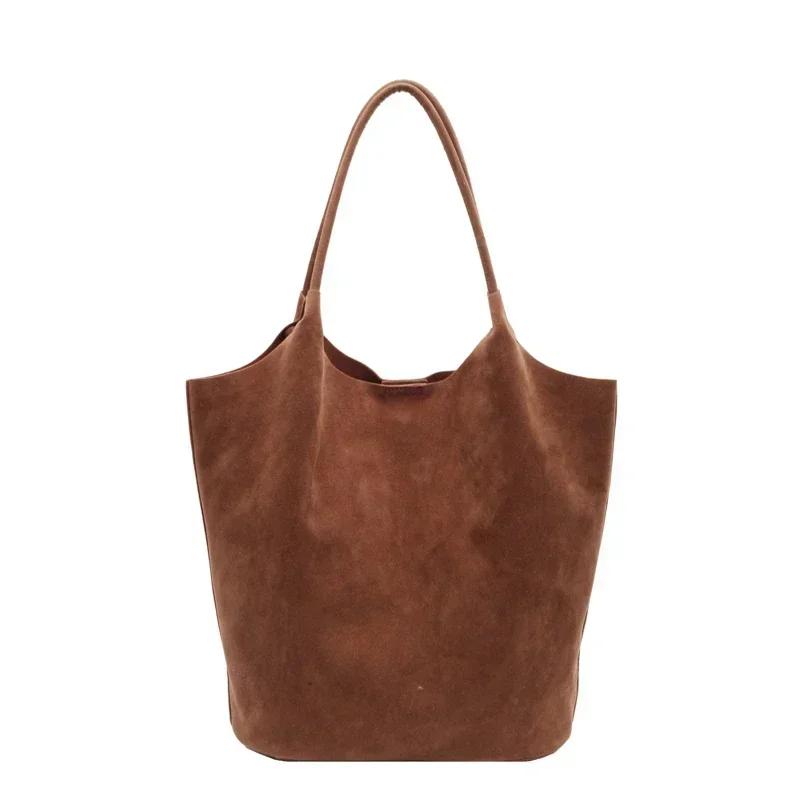 Solid Pu Versatile Tote Bag Sewing Thread High Capacity Women's Handbag Popular and Bestselling Commuting Casual Shoulder Bag
