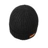 Men's Winter Warm Velvet Thick Hat Cycling Wool Hat Cold-Proof Ear Protection Knitted Hat