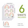 Peel Decorative Window Kids Room Wall Decals Nursery Room Decoration Wall Sticker Rainbow Stickers
