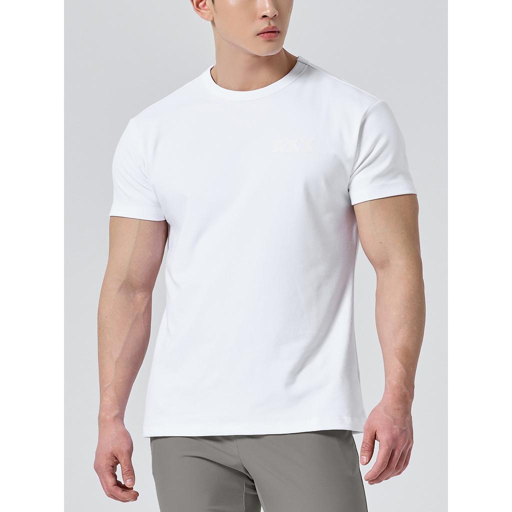 Summer Heavy Cotton Loose Round Neck T-Shirt Short Sleeve Men'S Student Couple Casual Versatile Cheap
