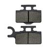 Cyleto Motorcycle Front and Rear Brake Pads Set for Kawasaki KX65 KX 65 2000- for Suzuki RM65 RM 65 K3 K4 K5 2003 2004 2005