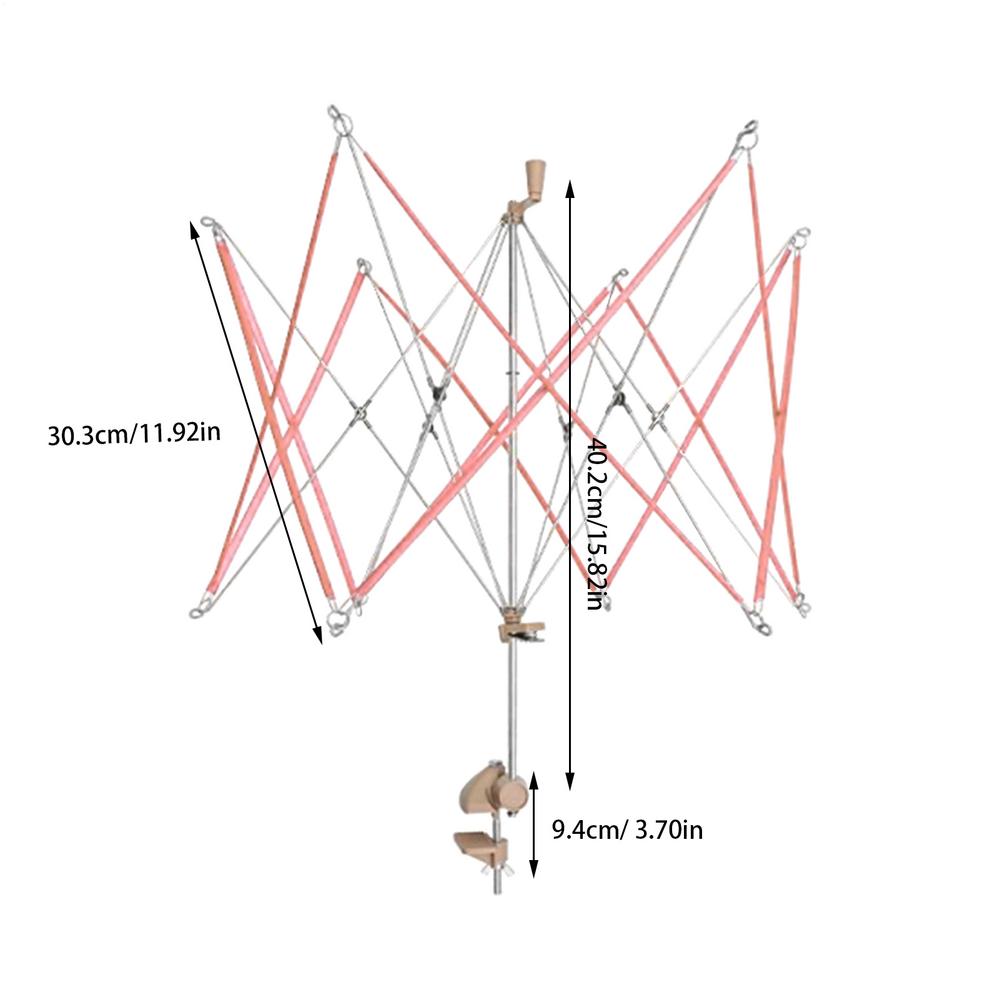 Yarn Swift Knitting Accessories Lightweight Yarn Holder Umbrella Swift For Home Studio Workplace Handcrafting Knitting