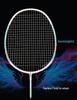 4U Carbon Fiber Badminton Racket Set for Couples - Home Entertainment Double Pair
