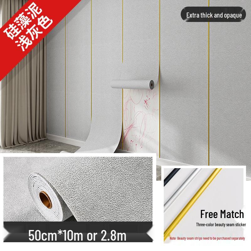 Self-Adhesive Waterproof Wallpaper Stickers for Bedroom & Living Room Walls