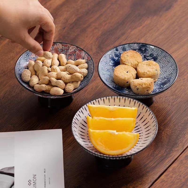 Furnace, iced tea tray, fruit snacks, fruit tray, snack tray, Sigongge wooden dried fruit tray, iced tea snack tray