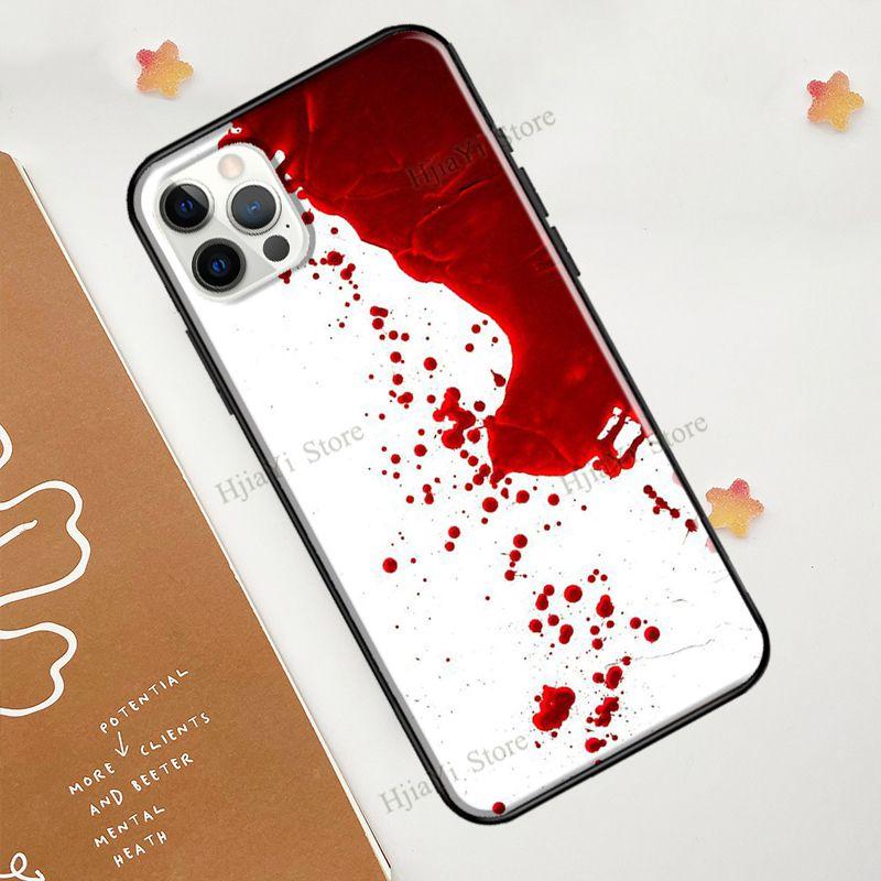 Bloody Blood Hand Case For iPhone 12 Pro Max 13 mini 6S 7 8 Plus SE 2020 Case For iPhone 11 Pro Max XS X XR