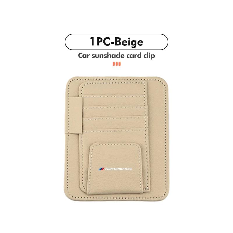XKUGH1 For BMW New 2025 For BMW Car Sunshade Card Package Holder Sunglasses Ticket Card Clip Accessory X1 X3 X5 E39 E46 E90 F20 E60 F30