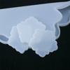 2Pcs Creative Flower DIY Silicone Mold for Resin Coasters Pendant Base Making Handicrafts Home Epoxy Supplies