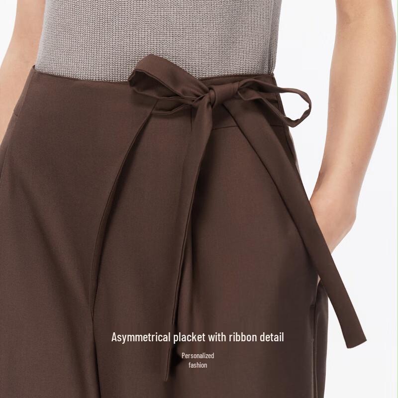 VEROMODA High-Waist Wide-Leg Casual Pants