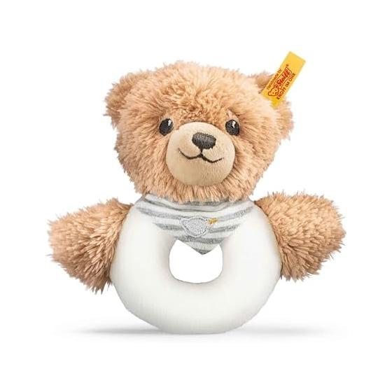 Steiff Good Night Bear Gray Grip Toy 12cm 239939 [Authorized Japanese Product]