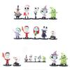 Limited Edition Nightmare Before Christmas Skull Jack Figurine Pvc Material Assorted Colors Set