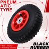 3X Children's Electric Car Inflatable Tires, Kid's Electric Tricycle Rubber Wheels Children's Car Tires 1.2Cm Hole 8Inch