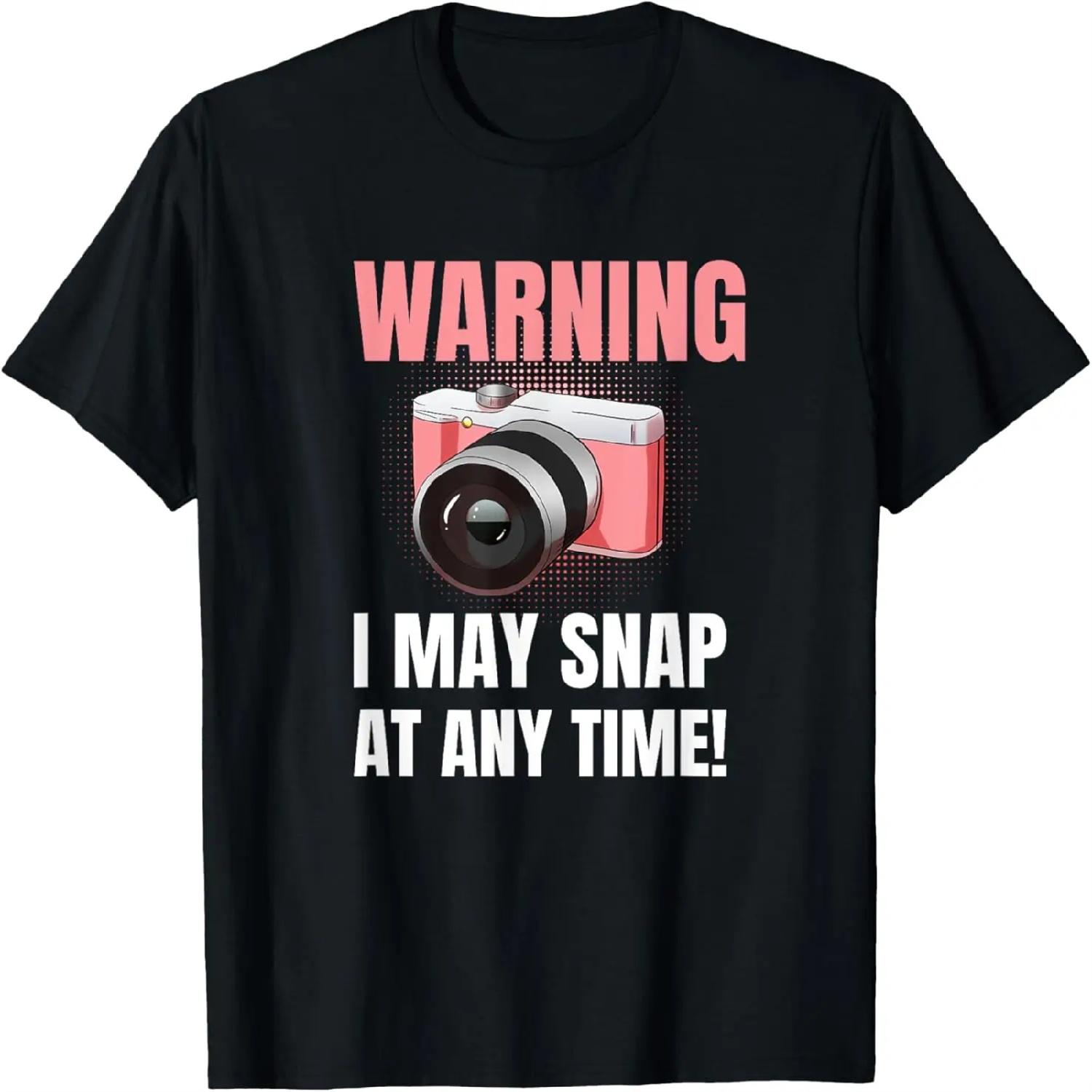 Vintage Retro Style Pine Tree Cameraman Capture Video Camera T-Shirt S