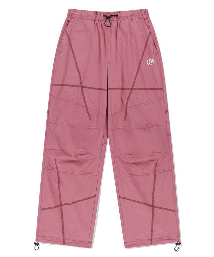 MAHAGRID Cover Stitch Parachute Pant Pink(Mg2Esmpa11A)