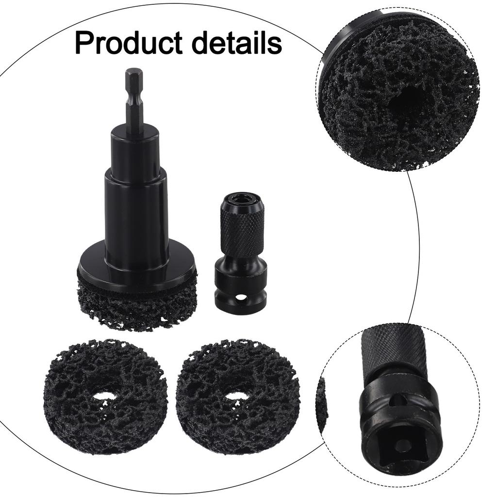 Wheel Rust Removal Tool for Axle Head and Brake Disc Maintenance Application