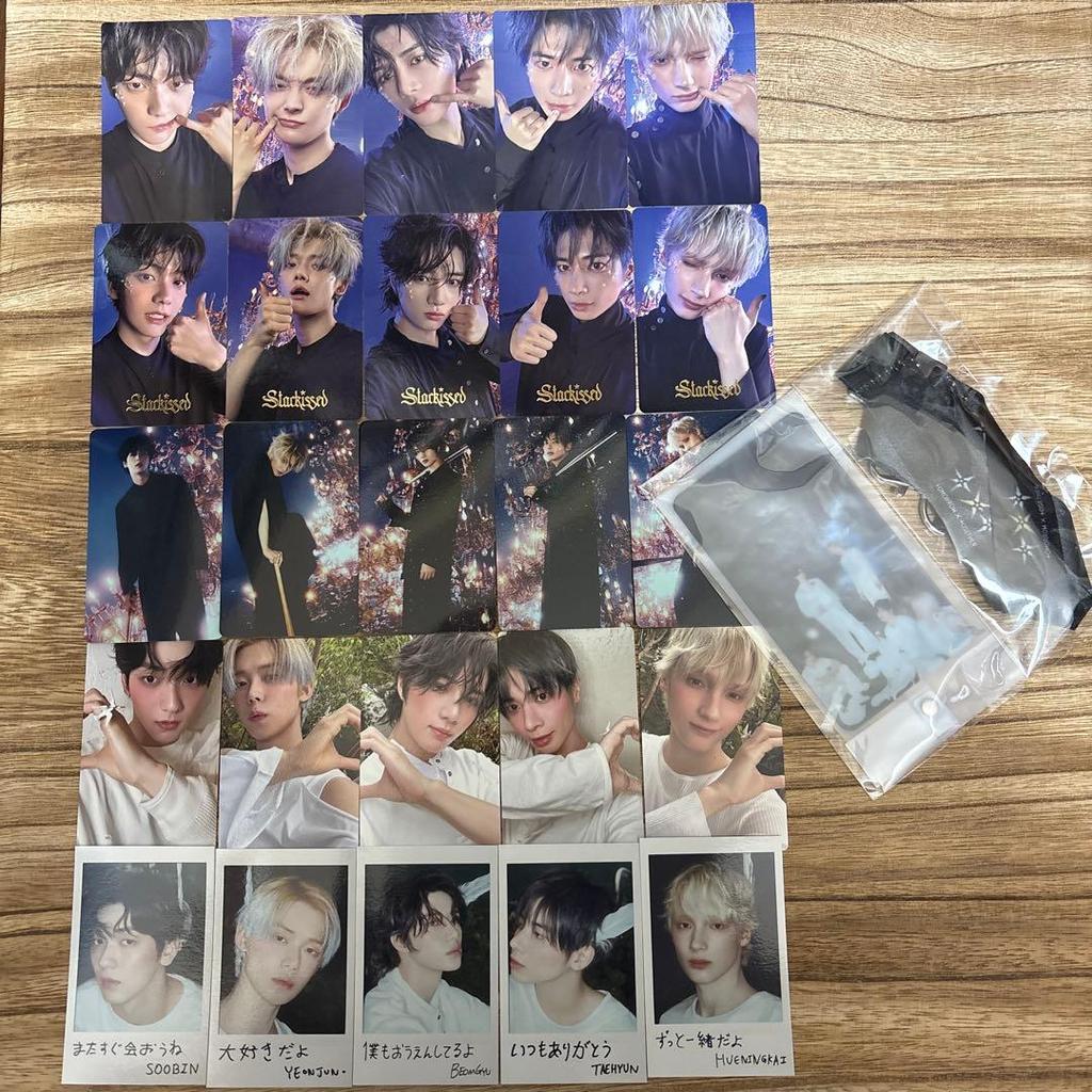 [USED] Txt Starkissed Bonus Lakidro Trading Card Phone Tab Neck Strap