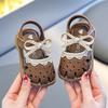 Baby Girl Sandals Summer Girls Plastic Urine-Proof Soft Sole Non-Slip Toddler Infant Sandals