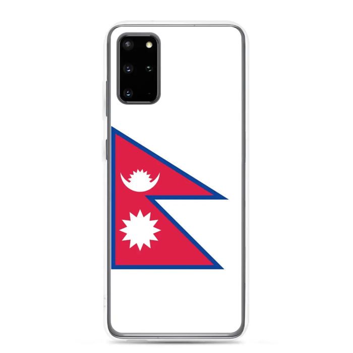 Coque Téléphone Drapeau du Népal Samsung Galaxy S22 Plus