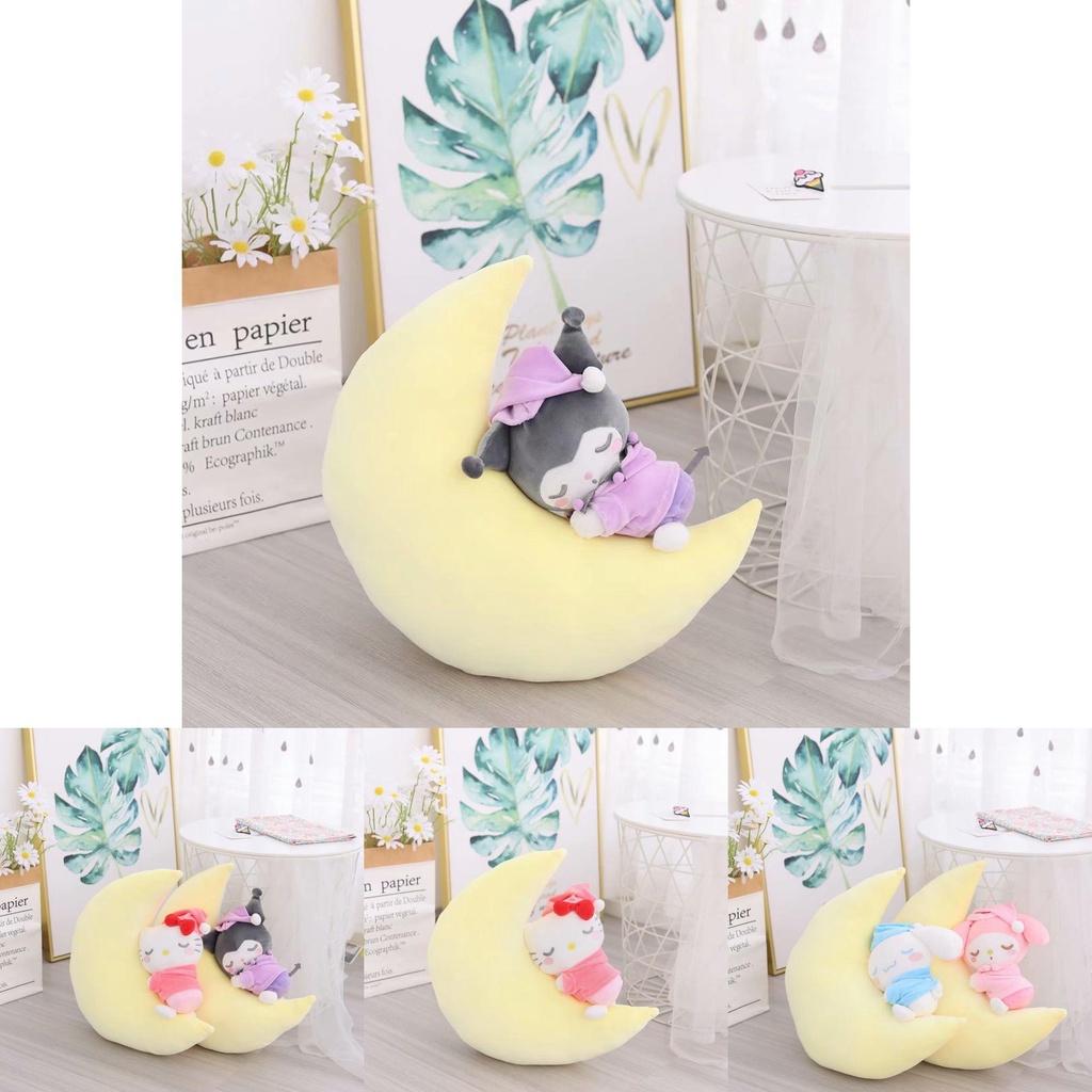 Sleeping Moon Plush Toy For Kids Kt Mymelody Gift