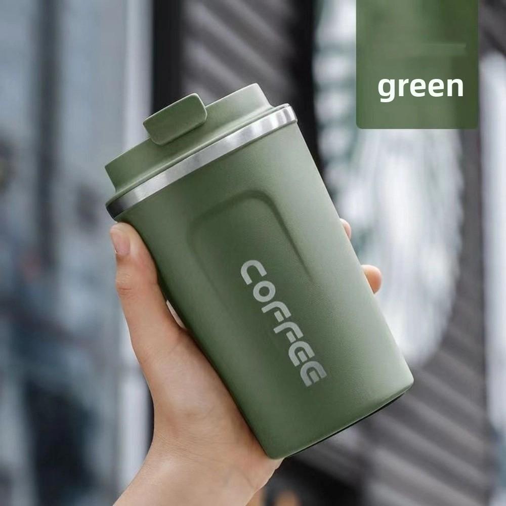 

Thermal Insulation Travel Thermal Mug Stainless Steel Hot Cold Water Bottle for School Office 380ml