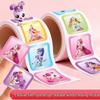 Wonderful Heart Girl Cartoon Stickers for Kids - Kindergarten Rewards & Art