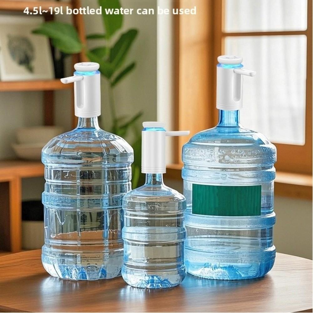 USB Charging Bucket Water Pump LED Display Automatic Drinking Water Dispenser  Home