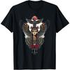 Ägyptische antike weibliche Gottheit Pharao mit Rosen Ägypten Sphinx T-Shirt(3)