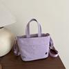 Summer cute girl hand bag 2 new dopamine casual simple bucket bag commuter shoulder messenger bag