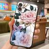 Flower Pattern Case For Samsung Galaxy A54 A34 A14 LTE A04S A04E A53 A73 A33 A23 A13 A52 A72 5G Soft Silicone Cover Phone Case