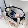 Lightweight Versatile Tote Bag Girl Personality Cute Printed Student Shoulder Bag Large Capacity Crossbody Tote Bag