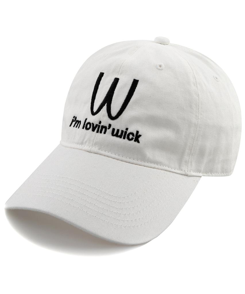 Wig Im Lovin Washed Ball Cap - White
