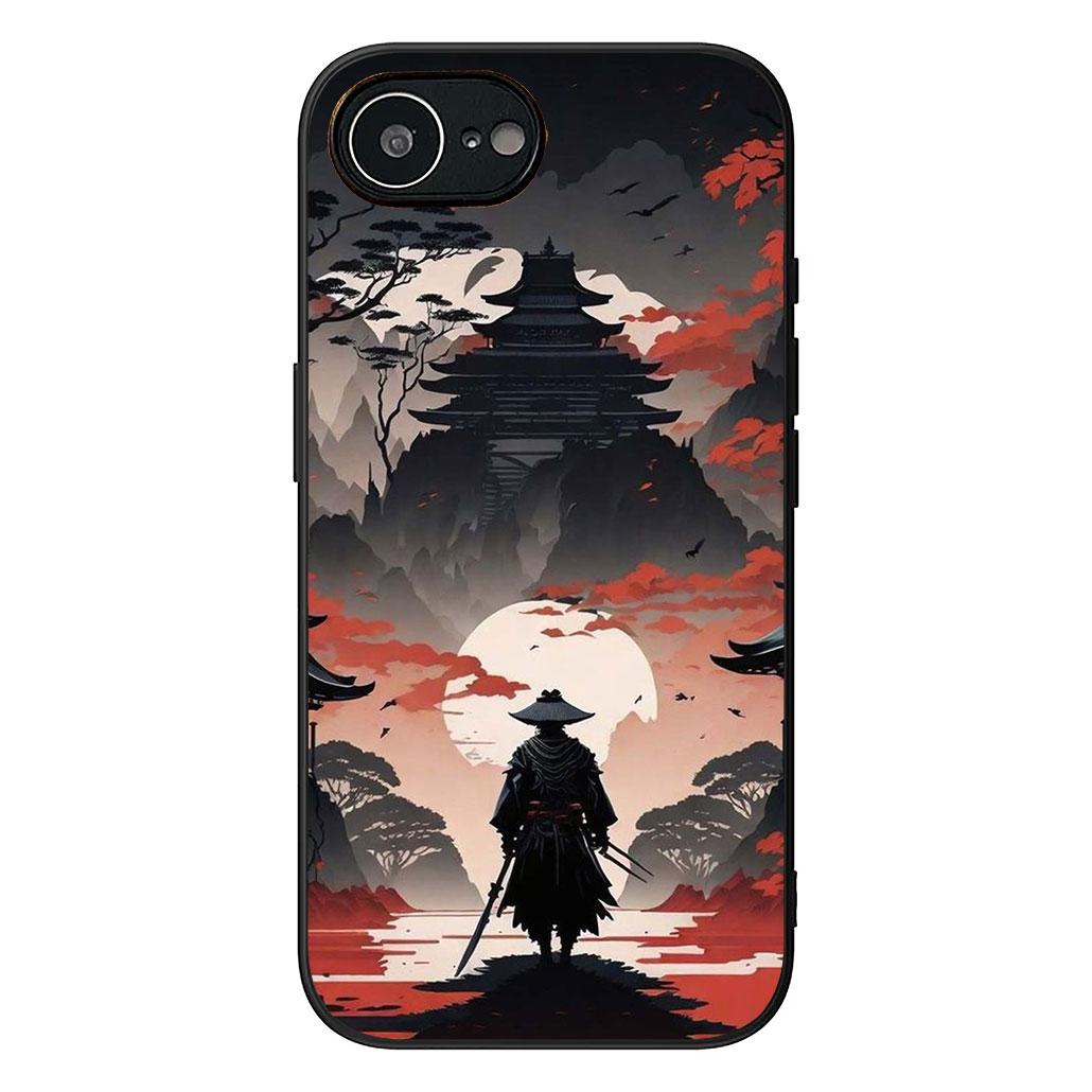 

Japan Samurai Skeleton Skull Ninja Bushido for Huawei P30 P20 Mate 10 20 Lite Pro Y7 Y8S Y9A Y9 Prime P Smart 2019 Phone Case Huawei P30 Lite