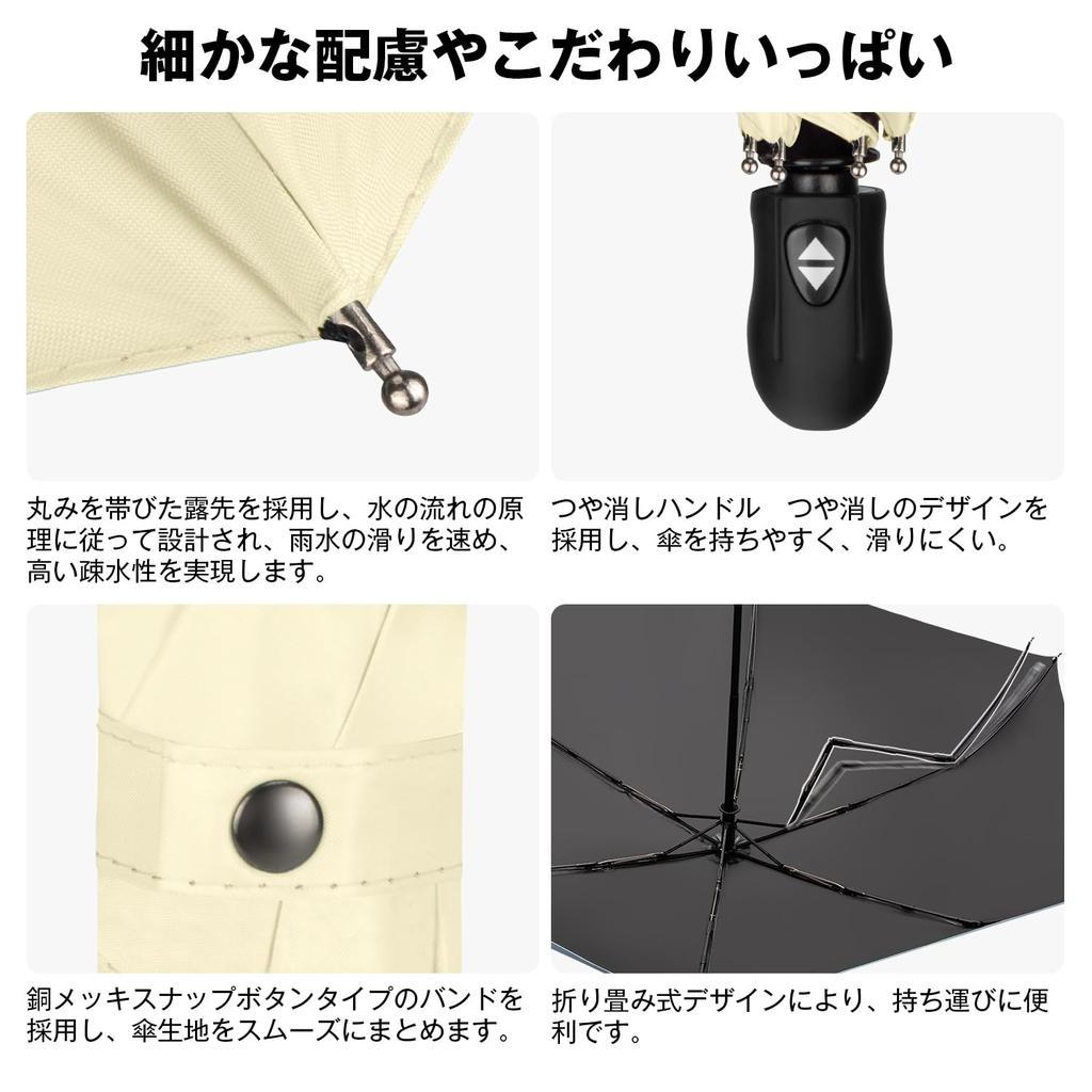 Sumeriy Folding UV Automatic Ultra Folding Umbrella for Light Heat Water Suitable for Sun and Heatstroke Sun Includes Storage Unisex Parasol,