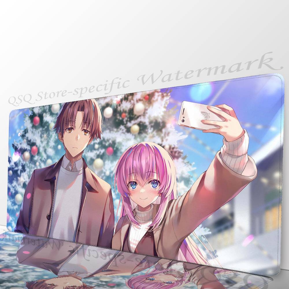 Classroom Of The E-Elite Anime Mousepad Mouse Mat Desk Mat With Pad Gaming Accessories Prime Gaming XXL Keyboard Pad Padding M