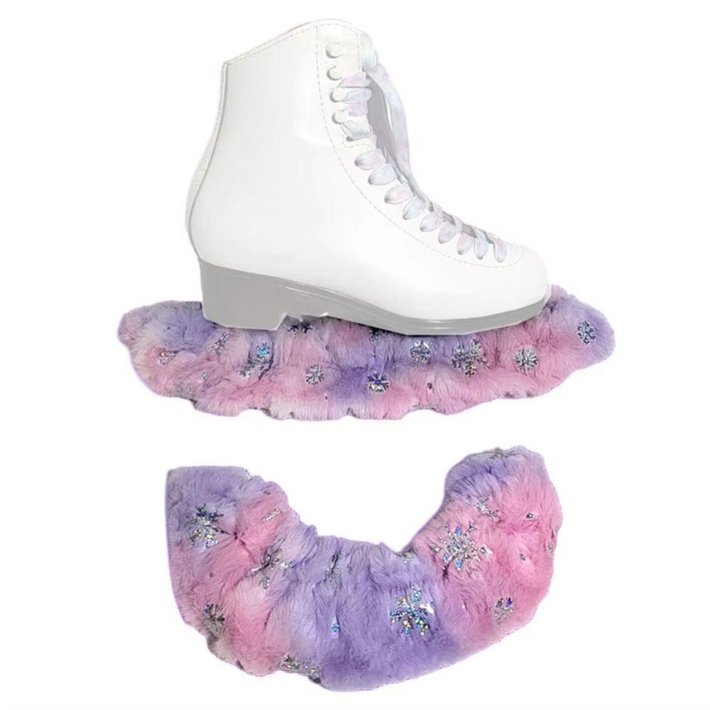 Plush Case Skate Shoes Protector Soft Protector Flannel Skate Guards  Men Women