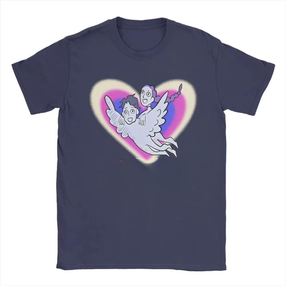 

Streetwear T Shirt Summer Derpy Rujinu Hippie Men Women T Shirt Kpop Demon Hunters Cotton Tee for Couple Y2K Basic Cheap Clothes 4XL