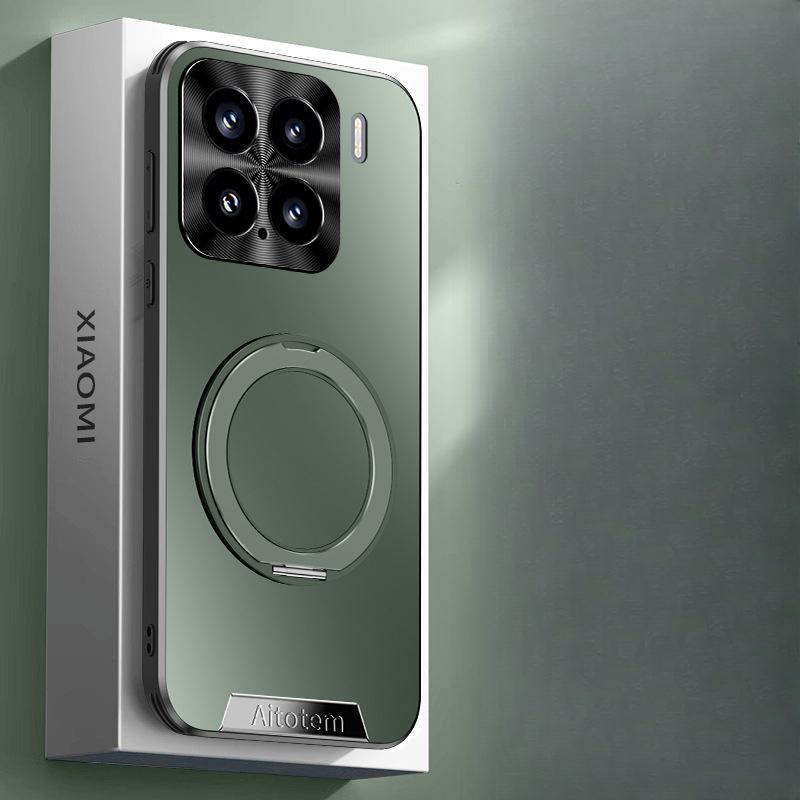 Etui na telefon Honor Magic7pro posiada matową obrotową podstawkę z mocowaniem magnetycznym.. HONOR All-Inclusive 7por Jest Prosty i Wstrząsoodporny