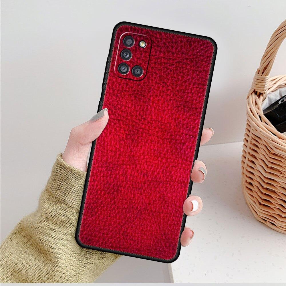 For Samsung Galaxy A21s A71 A12 A72 A41 A31 A02s A51 A52 A32 4G A22 A73 A03s A52s 5G A33 Original Leather Pattern Phone Case