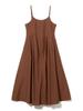 Tucked Flare Camisole Size 1 [Ray Beams] Women's Dress, Brown,