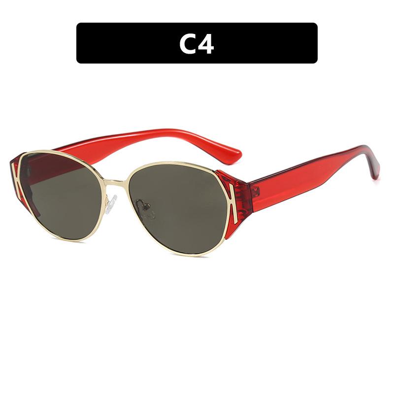Barn wind potato glasses sunglasses playful Internet celebrity sunglasses female sunscreen street sunglasses