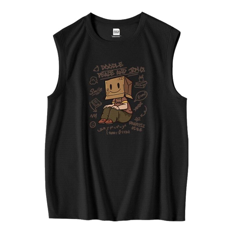 Мужская свободная майка Jeanswest с охлаждающим эффектом, быстросохнущая 3XL