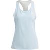 Letter Print Quick-Dry Running Sports Vest Women Vests Blue Silver-Gray IK3994
