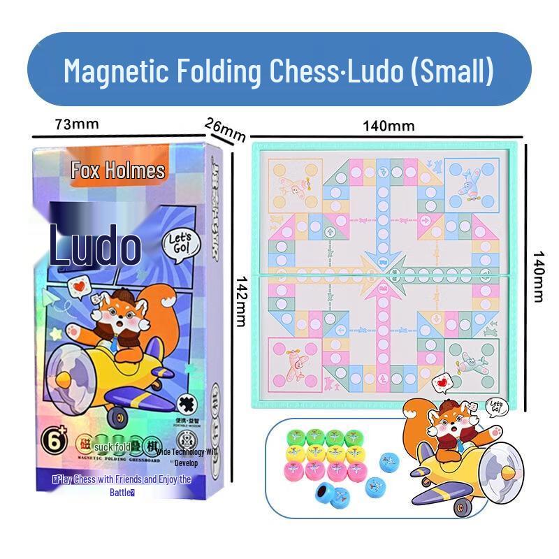 JINGRUIXIANG Magnetic Folding Portable Multi-Game Set