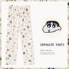 Women's Korean-Style Loose Pajama Pants - Imitation Cotton, Spring/Autumn