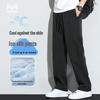 Men's Ice Silk Straight-Leg Casual Pants